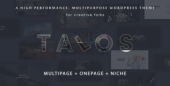 Talos - Creative Multipurpose WordPress Theme Logo